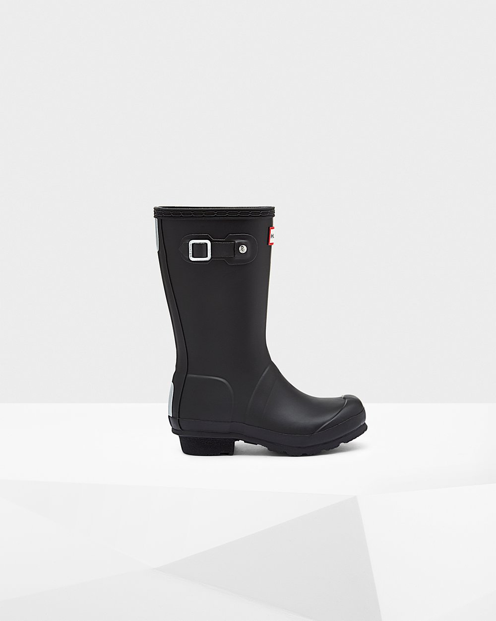 Bottes de Pluie Hunter Original Grands Enfant Noir QRWDTOL-04